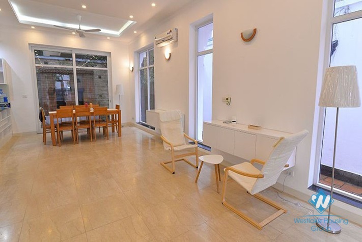 Nice villa for rent in Ciputra, Tay Ho, Hanoi, Unfurnished